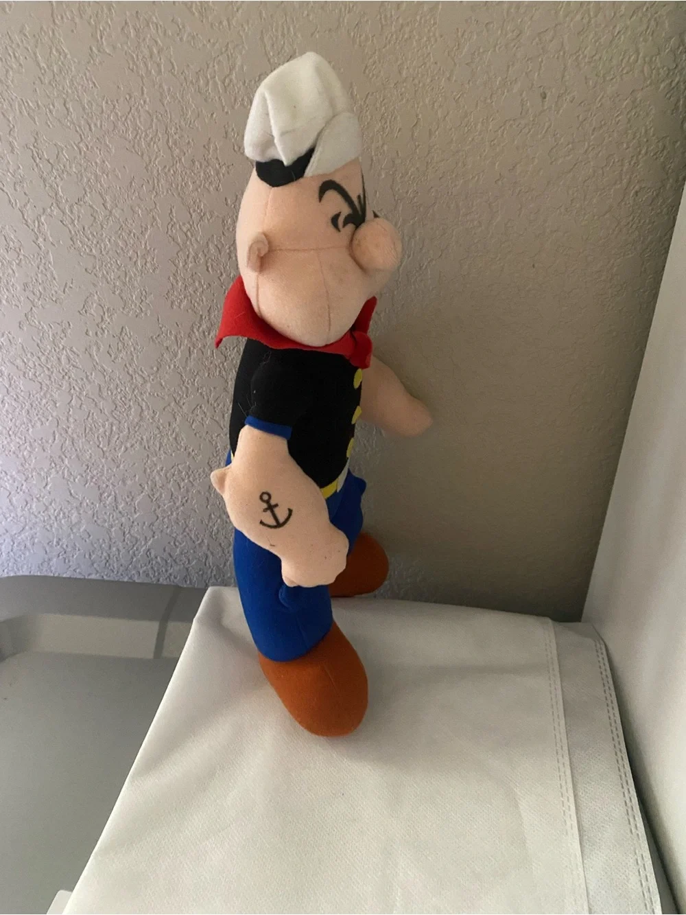 Popeye plush vintage Play by Play Sailor Cartoon plush stuffed toy 1992